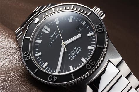 iwc aquatimer gst automatic-2000 ref 3536-02|gst 2000 dive watch.